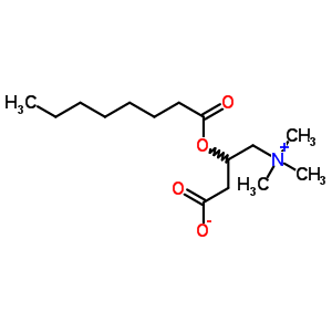 Octanoyl-DL-Carnitin Chloride Structure,14919-35-8Structure