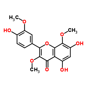 Gossypetin 3,3’,8-trimethylether Structure,14965-08-3Structure