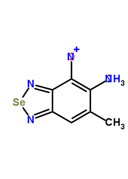 N,6-Dimethyl-4-Nitro-2,1,3-Benzoselenadiazol-5-Amine Structure,149703-56-0Structure