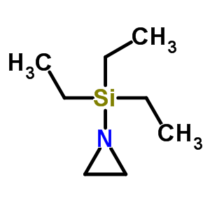 Aziridine,1-(triethylsilyl)- Structure,15000-97-2Structure