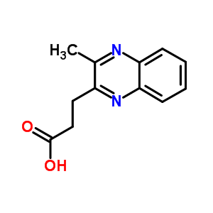 3-(3-Methyl-quinoxalin-2-yl)-propionic acid Structure,1501-00-4Structure