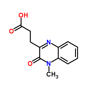 2-Quinoxalinepropanoicacid, 3,4-dihydro-4-methyl-3-oxo- Structure,1501-38-8Structure