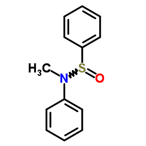 Benzenesulfinamide,n-methyl-n-phenyl- Structure,15017-07-9Structure