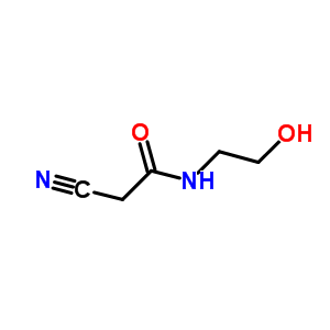 2-Cyano-n-(2-hydroxyethyl)acetamide Structure,15029-40-0Structure