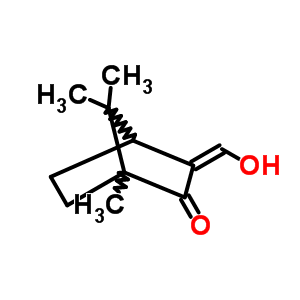 Bicyclo[2.2.1]heptan-2-one,3-(hydroxymethylene)-1,7,7-trimethyl- Structure,15051-75-9Structure