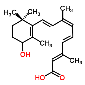 Rac 4-hydroxy-9-cis-retinoic acid Structure,150737-17-0Structure