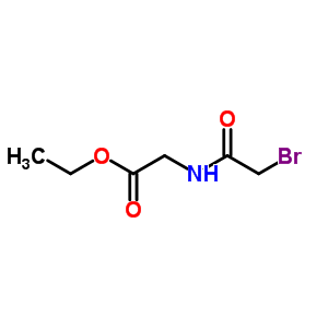 Glycine,n-(2-bromoacetyl)-, ethyl ester Structure,15088-70-7Structure