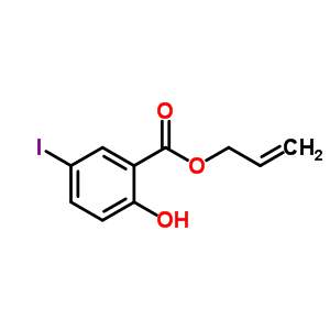 Allyl 2-hydroxy-5-iodobenzoate Structure,15125-85-6Structure