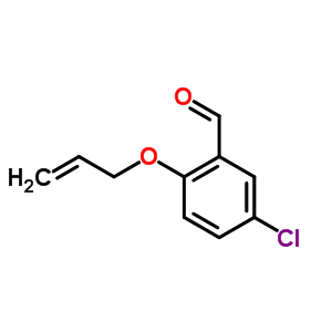 2-(Allyloxy)-5-chlorobenzenecarbaldehyde Structure,152842-93-8Structure