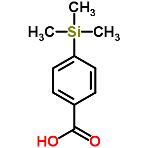 4-(Trimethylsilyl)benzoic acid Structure,15290-29-6Structure