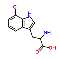 7-Chlorotryptophan Structure,153-97-9Structure