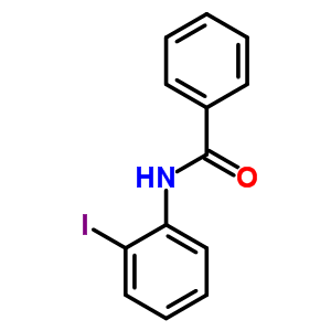 Benzamide,n-(2-iodophenyl)- Structure,15310-02-8Structure