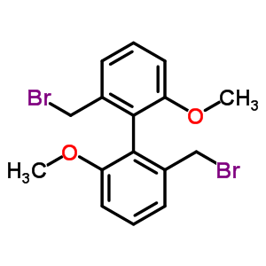 1,1-Biphenyl,2,2-bis(bromomethyl)-6,6-dimethoxy- Structure,15330-99-1Structure