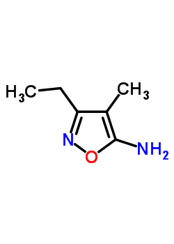 3-Ethyl-4-methylisoxazol-5-amine Structure,153458-34-5Structure