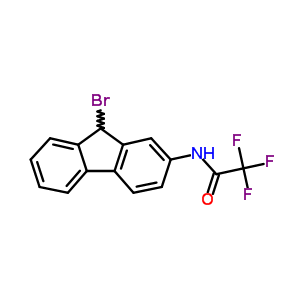 Acetamide,n-(9-bromo-9h-fluoren-2-yl)-2,2,2-trifluoro- Structure,1537-15-1Structure