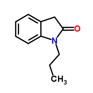 1-Propyl-1,3-dihydro-2H-indol-2-one Structure,15379-41-6Structure