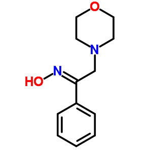 Ethanone,2-(4-morpholinyl)-1-phenyl-, oxime, (1e)- Structure,15437-09-9Structure