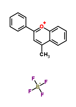 4-Methyl-2-phenyl-1-benzopyrylium tetrafluoroborate Structure,155614-08-7Structure