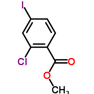 Methyl 2-chloro-4-iodobenzoate Structure,156573-32-9Structure