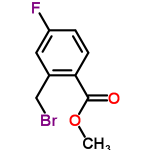 Methyl 2-bromomethyl-4-fluorobenzoate Structure,157652-28-3Structure