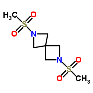 2,6-Bis(methylsulfonyl)-2,6-diazaspiro[3.3]heptane Structure,15769-07-0Structure