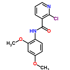 2-Chloro-n-(2,4-dimethoxyphenyl)nicotinamide Structure,158094-17-8Structure