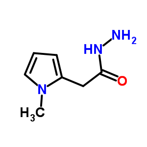 2-(1-Methyl-1H-pyrrol-2-yl)acetohydrazide Structure,158144-17-3Structure