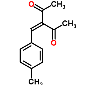 2,4-Pentanedione,3-[(4-methylphenyl)methylene]- Structure,15818-09-4Structure