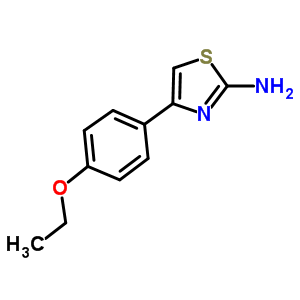 4-(4-Ethoxyphenyl)-1,3-thiazol-2-amine Structure,15850-29-0Structure