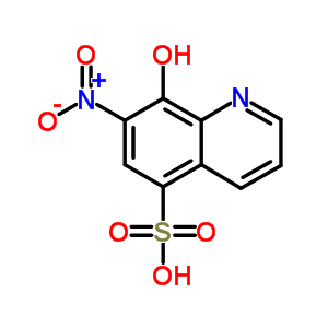 8-Hydroxy-7-nitro-quinoline-5-sulfonic acid Structure,15851-63-5Structure