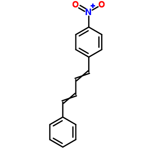 Benzene,1-nitro-4-(4-phenyl-1,3-butadien-1-yl)- Structure,15866-67-8Structure