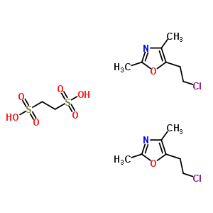 5-(2-Chloroethyl)-2,4-dimethyl-1,3-oxazole Structure,15913-41-4Structure