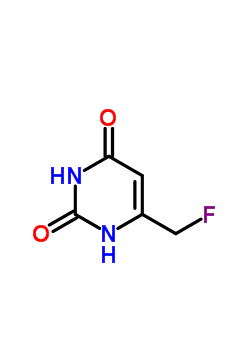 Uracil, 6-(fluoromethyl)- (6ci,8ci) Structure,1598-64-7Structure