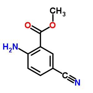 Methyl2-amino-5-cyanobenzoate Structure,159847-81-1Structure