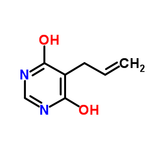 5-Allyl-6-hydroxypyrimidin-4(3h)-one Structure,16019-30-0Structure