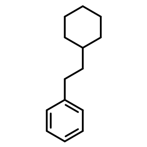 Benzene,(2-cyclohexylethyl)- Structure,1603-61-8Structure