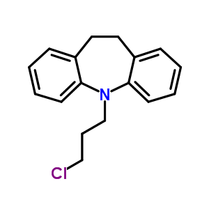 5-(3-Chloropropyl)-10,11-dihydro-5h-dibenz[b,f]azepine Structure,16036-79-6Structure