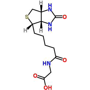 N-biotinyl glycine Structure,160390-90-9Structure