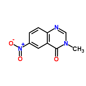 3-Methyl-6-nitroquinazolin-4(3h)-one Structure,16064-13-4Structure