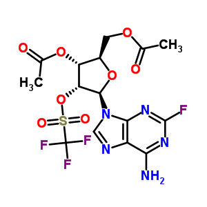 3,5-Di-o-acetyl-2-fluoro-2-o-

trifluoro-methanesulfonyladenosine Structure,161109-76-8Structure