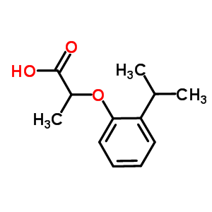 2-(2-Isopropylphenoxy)propanoic acid Structure,161790-37-0Structure