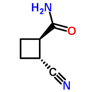 Cyclobutanecarboxamide,2-cyano-, trans-(8ci) Structure,16200-68-3Structure