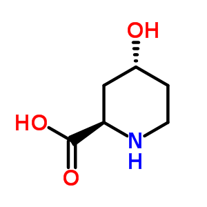 (2R,4s)-4-hydroxypiperidine-2-carboxylic acid Structure,1622-20-4Structure