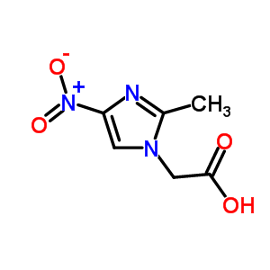 (2-Methyl-4-nitro-1H-imidazol-1-yl)acetic acid Structure,16230-87-8Structure