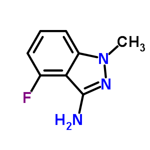 1H-Indazol-3-amine, 4-fluoro-1-methyl- Structure,162502-44-5Structure