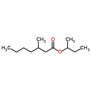 3-Methylenanthic acid sec-butyl ester Structure,16253-72-8Structure