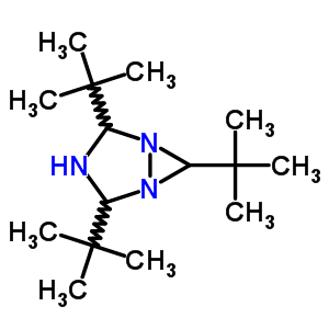 1,3,5-Triazabicyclo[3.1.0]hexane,2,4,6-tris(1,1-dimethylethyl)- Structure,1631-16-9Structure