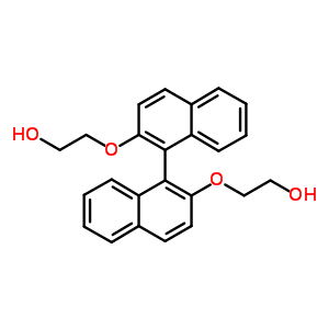 Ethanol,2,2-[[1,1-binaphthalene]-2,2-diylbis(oxy)]bis- Structure,16325-71-6Structure