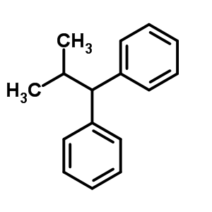 Benzene,1,1-(2-methylpropylidene)bis- Structure,1634-11-3Structure