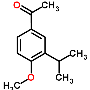 1-(3-Isopropyl-4-methoxyphenyl)ethanone Structure,1634-64-6Structure